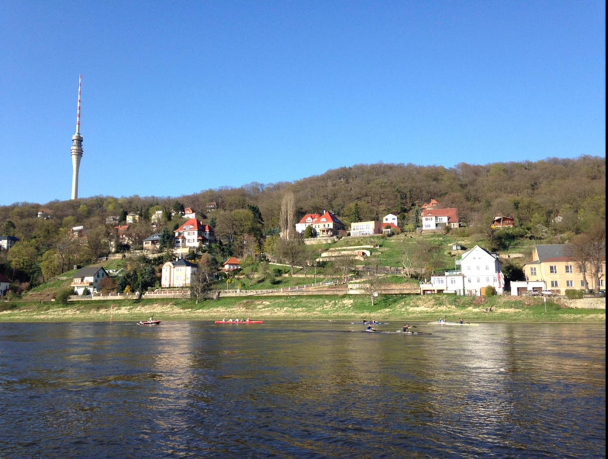 Ferienwohung In Dresden Am Elbhang Экстерьер фото