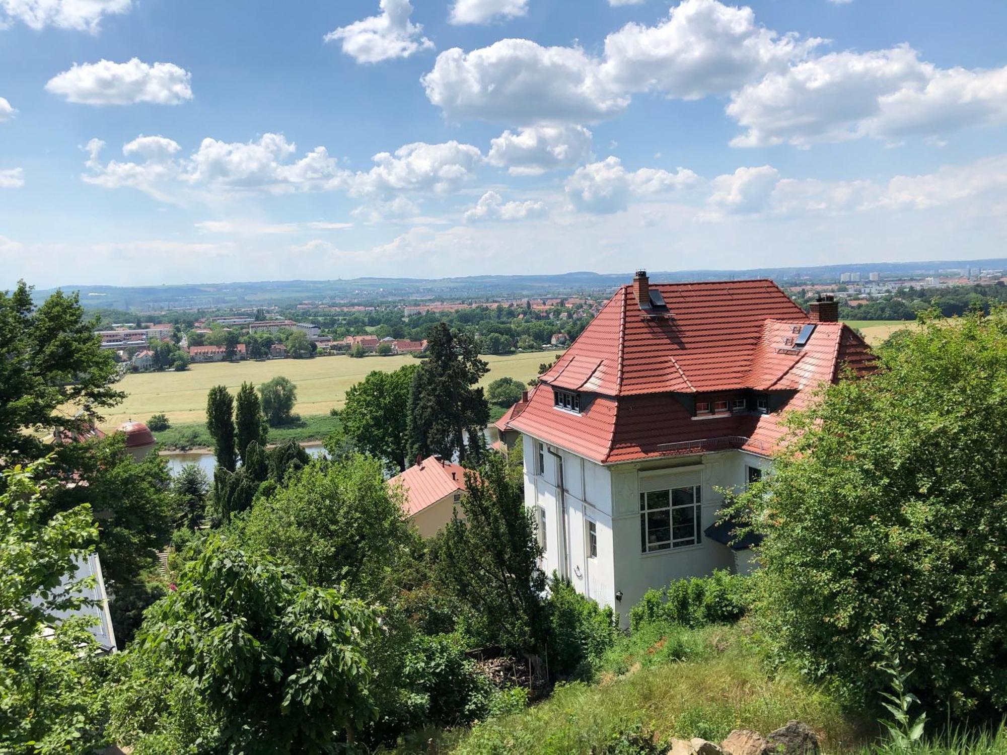 Ferienwohung In Dresden Am Elbhang Экстерьер фото